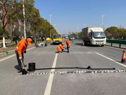 蔡甸这些公路进行整修